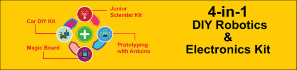 ROBO PITARA – 4-in-1 DIY Robotics & Electronics Kit - Image 4
