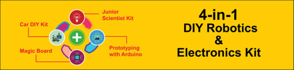 ROBO PITARA – 4-in-1 DIY Robotics & Electronics Kit - Image 3