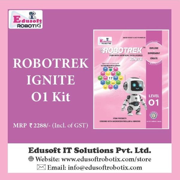 Robo Pitara™ Ignite Kit with RoboTrek: Ignite (O1) - Class 1 and 2