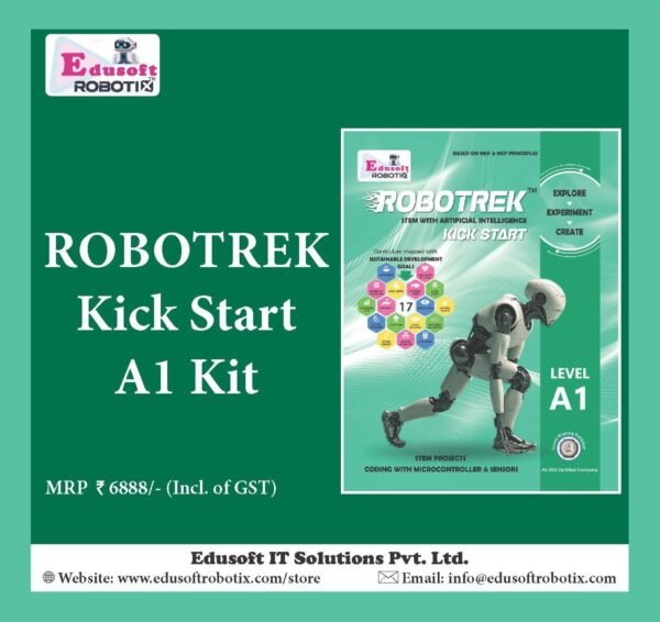 Robo Pitara™ Kick Start Kit with RoboTrek: Kick Start (A1) - Class 3 and 4